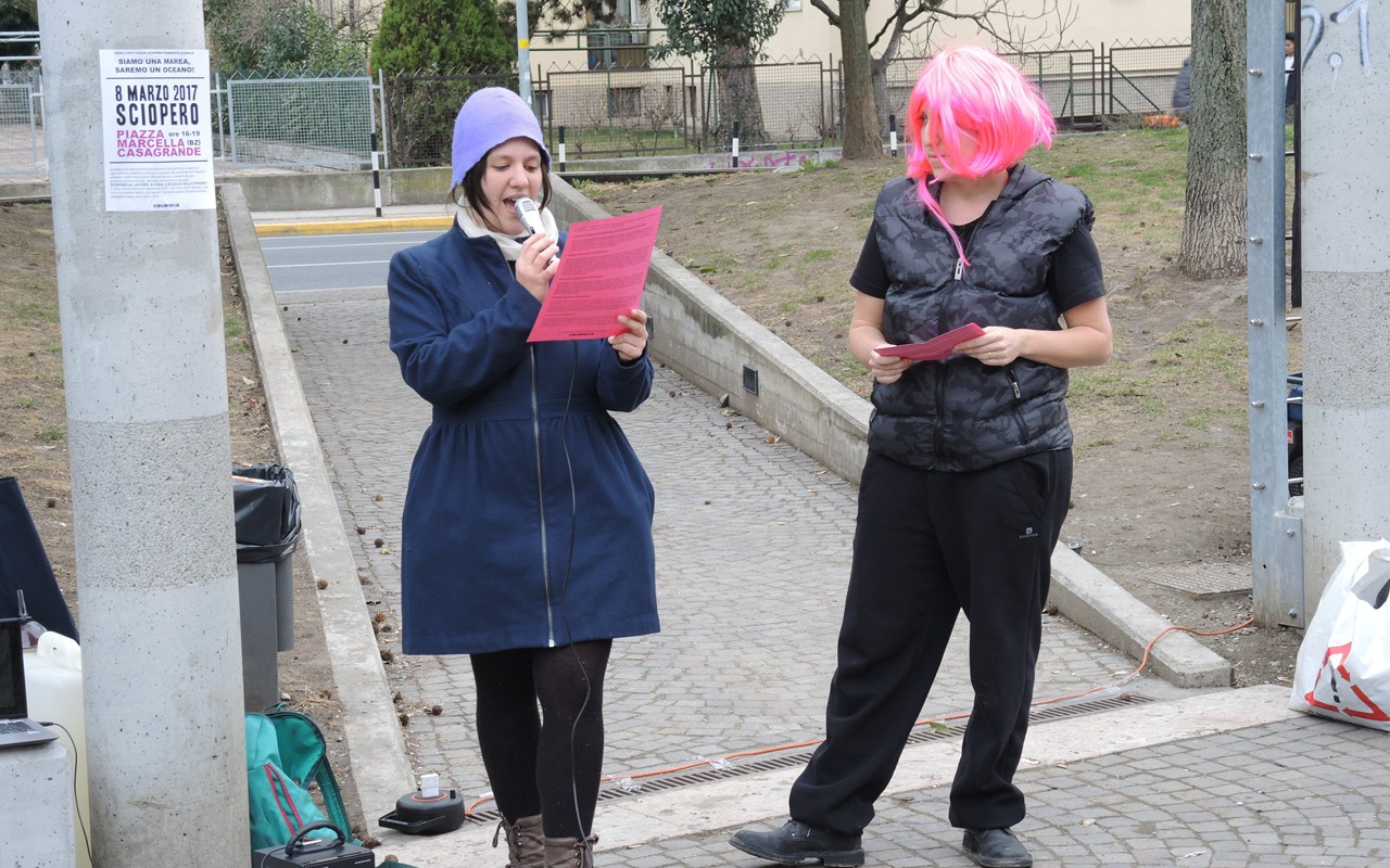 Manifestazione donne 8