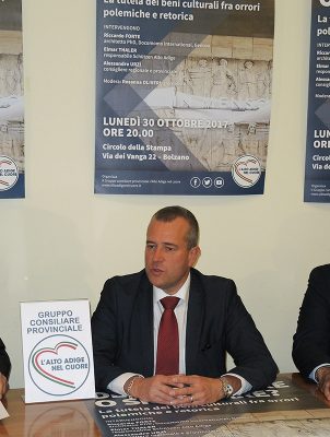 Alessandro Urzì su piazza Tribunale