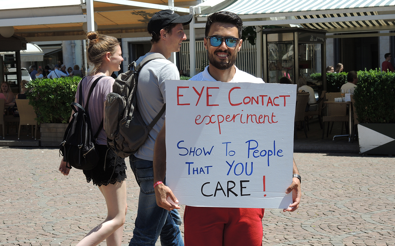Eye Contact Flashmob – 13