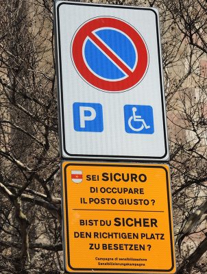 Segnaletica Parcheggio Disabili – 12