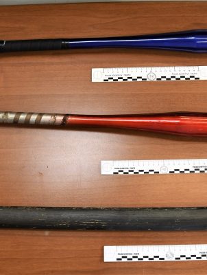 mazze da baseball e bastone