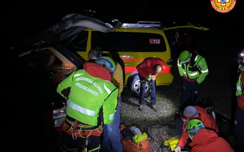 VAL DI SOLE, RITROVATO TURISTA TEDESCO DI 83 ANNI DISPERSO DA IERI NEI BOSCHI DI MALE’