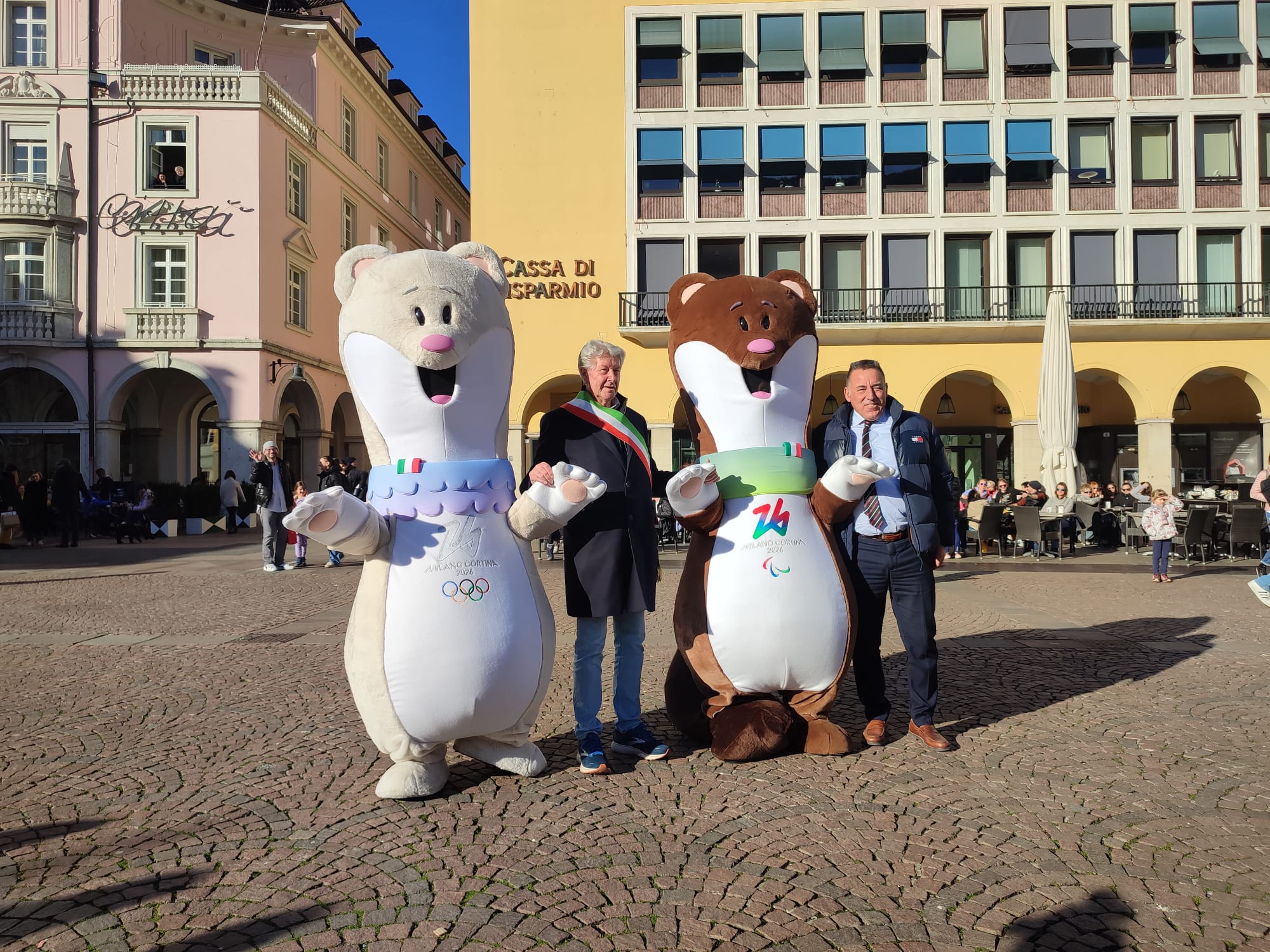 OLIMPIADI MILANO CORTINA 2026, LE MASCOTTE TINA E MILO IN ALTO ADIGE ...