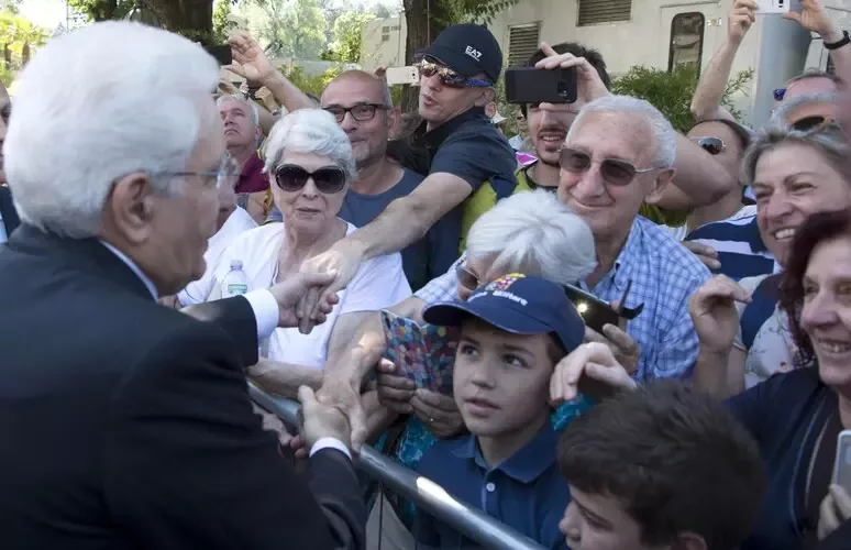 IL PRESIDENTE DELLA REPUBBLICA SERGIO MATTARELLA SABATO ARRIVA IN ALTO ADIGE