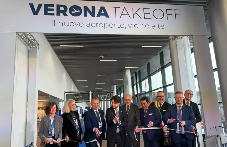 NUOVA AREA PARTENZE ALL’AEROPORTO DI VERONA