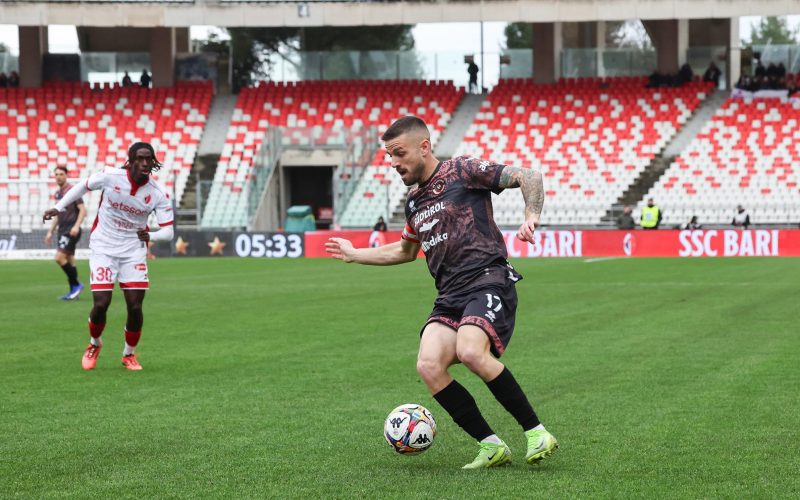 SERIE B, L’FC SUEDTIROL ESPUGNA IL SAN NICOLA E BATTE IL BARI 2-1