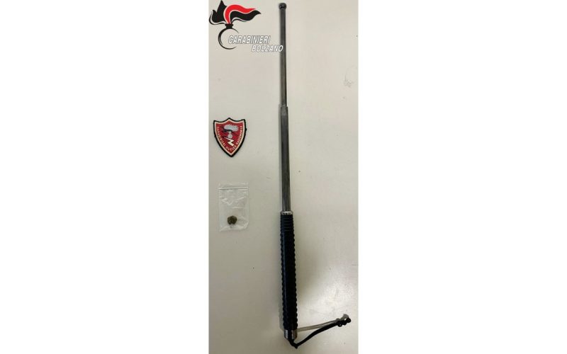 BRESSANONE, FERMATO CON DROGA E UNO SFOLLAGENTE