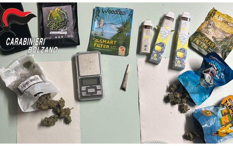 UNA DENUNCIA PER DROGA AD EGNA