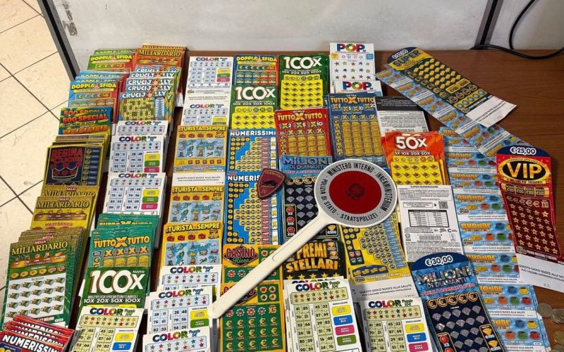 BOLZANO, RUBA GRATTA E VINCI, ARRESTATO UN 39ENNE TUNISINO