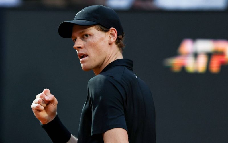 TENNIS, JANNIK SINNER È IN FINALE AGLI INTERNAZIONALI DI ROMA