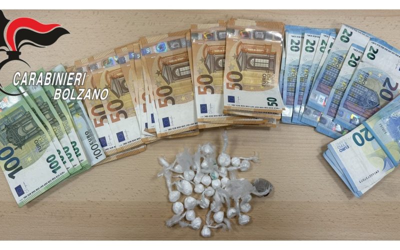 SPACCIO, ARRESTATO A BOLZANO UN GIOVANE ALBANESE