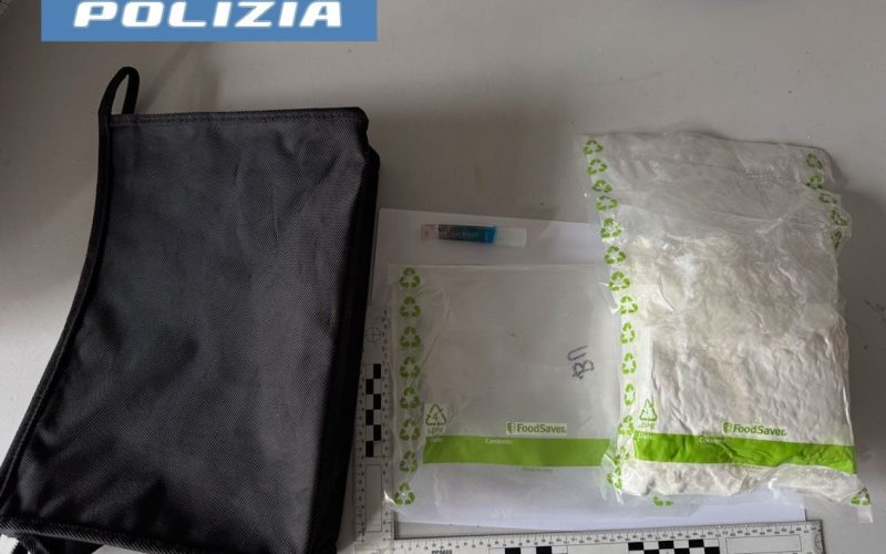 A22, FERMATO A BOLZANO SUD CON MEZZO CHILO DI COCAINA NELL’AUTO