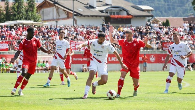 FINISCE IN PARITÀ 0-0 L’AMICHEVOLE TRA FC SUEDTIROL E I TEDESCHI DEL KAISERSLAUTERN
