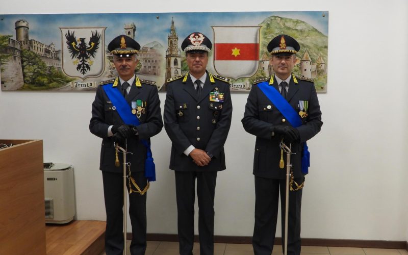 GDF, AVVICENDAMENTO AL VERTICE DEL COMANDO PROVINCIALE DI TRENTO