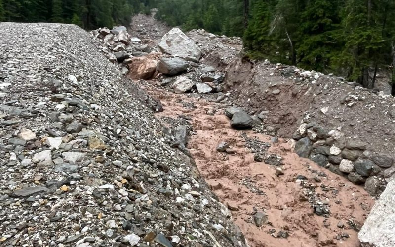 COLATA DI DETRITI IN TRENTINO, AVVIATI GLI INTERVENTI DI RIPRISTINO
