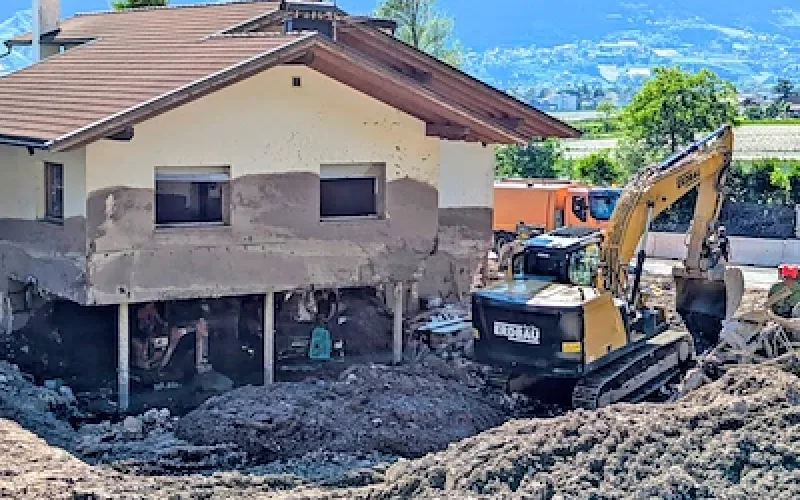 MERANO, FRANA 28 GIUGNO, UN’ABITAZIONE ANCORA INAGIBILE