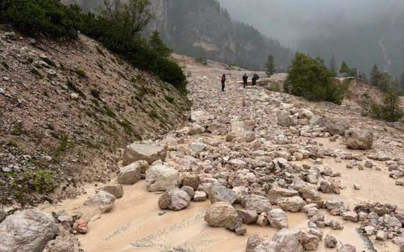 VAL BADIA, EVACUATO PER FRANA IL RIFUGIO ‘CAPANNA ALPINA’