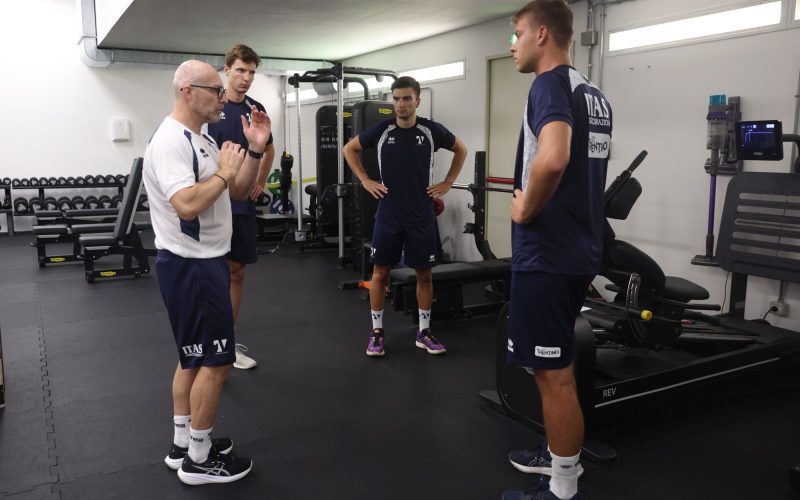 VOLLEY, ALLA BTS ARENA VIA ALLA PREPARAZIONE DELL’ITAS TRENTINO MASCHILE