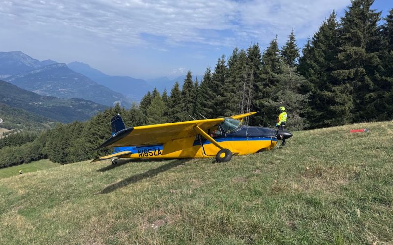 AEREO PRECIPITA SULL’ALTOPIANO DI BRENTONICO, TRE FERITI