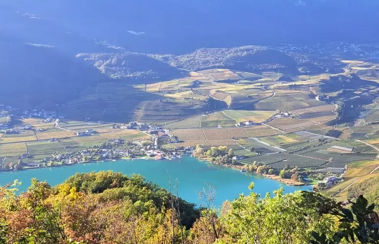 CALDO A SETTEMBRE, LAGO DI CALDARO A 25 GRADI