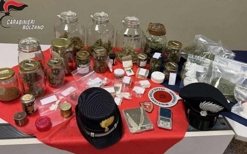 BRUNICO, ARRESTATO UN 35ENNE PER SPACCIO DI DROGA