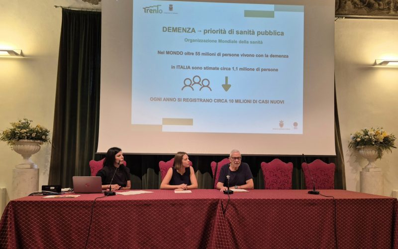 MESE DELL’ALZHEIMER, IN TRENTINO OLTRE 10.500 PERSONE SONO AFFETTE DA DEMENZA