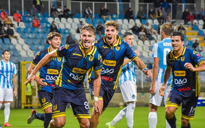 SERIE C, TRENTO E GIANA ERMINIO FINISCE 2-2