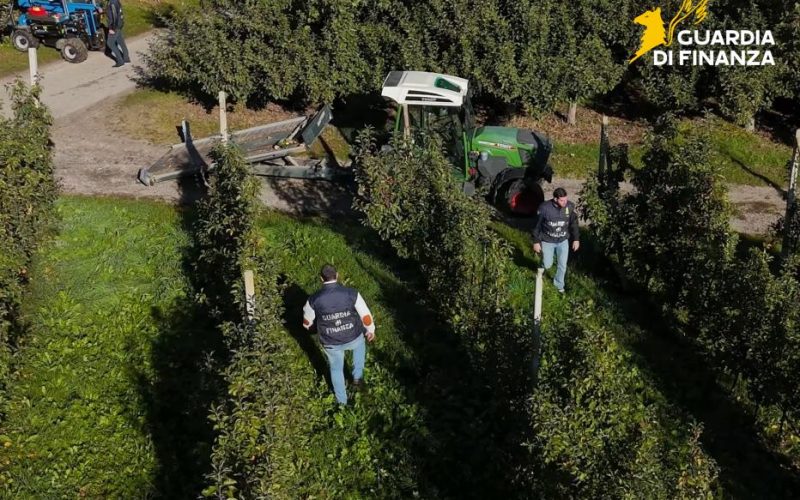 CAPORALATO IN VAL DI NON, SEQUESTRI PER QUASI 400MILA EURO