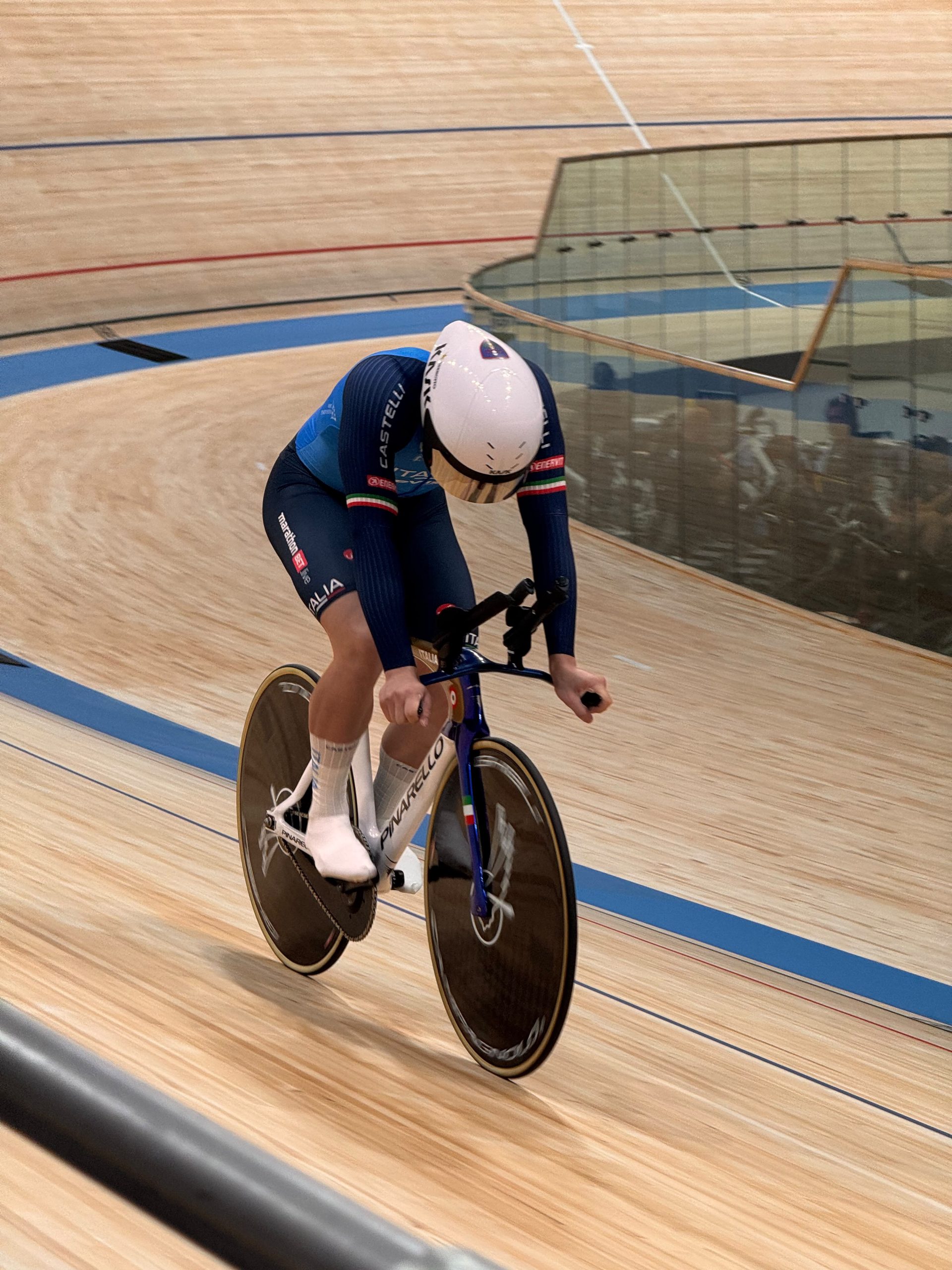 CICLISMO MONDIALI SU PISTA A SHANGHAI, IL LAIVESOTTO MATTEO BIANCHI E’ OTTAVO NEL KM DA FERMO